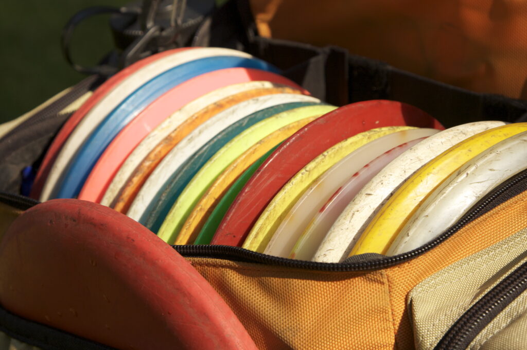 large polyester disc golf bag
